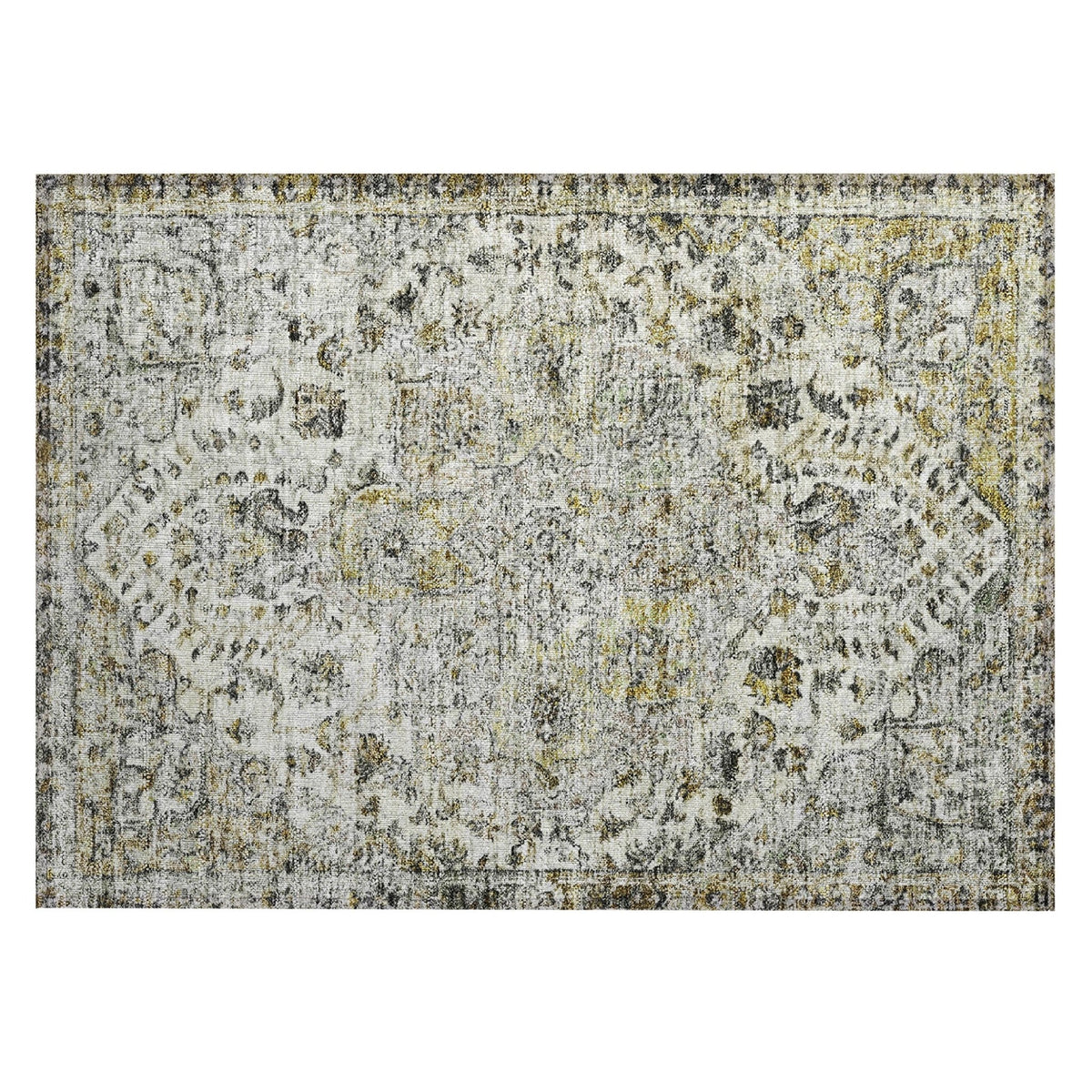 Addison Chantille ACN2138 Global Machine Made Traditional Beige Rug