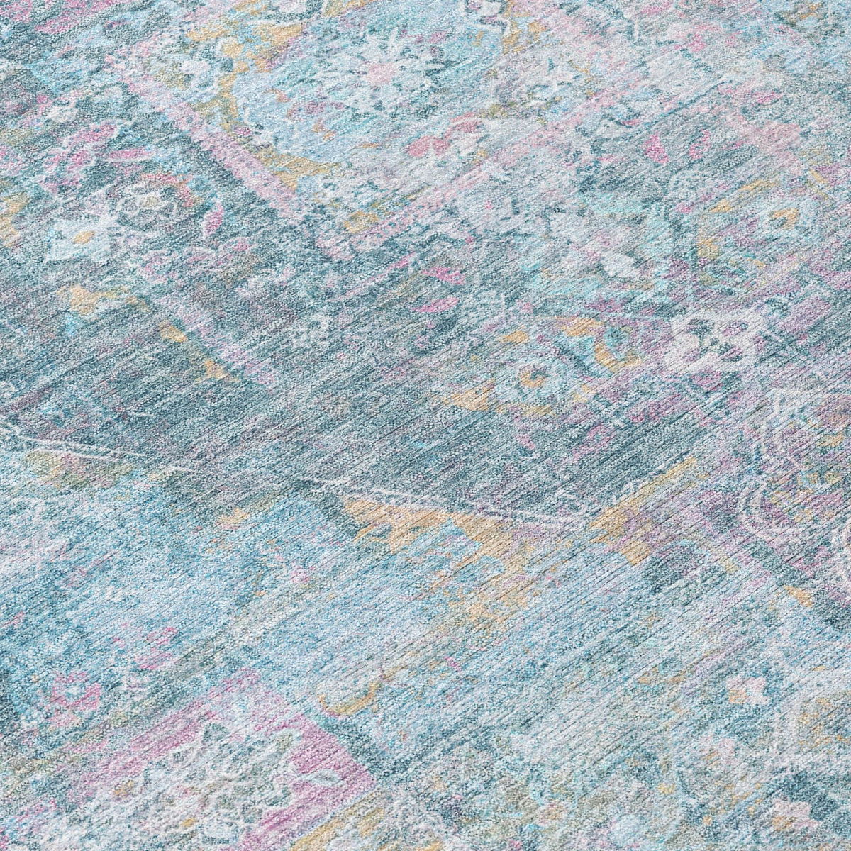 Addison Chantille ACN2140 Global Machine Made Traditional Blue Rug
