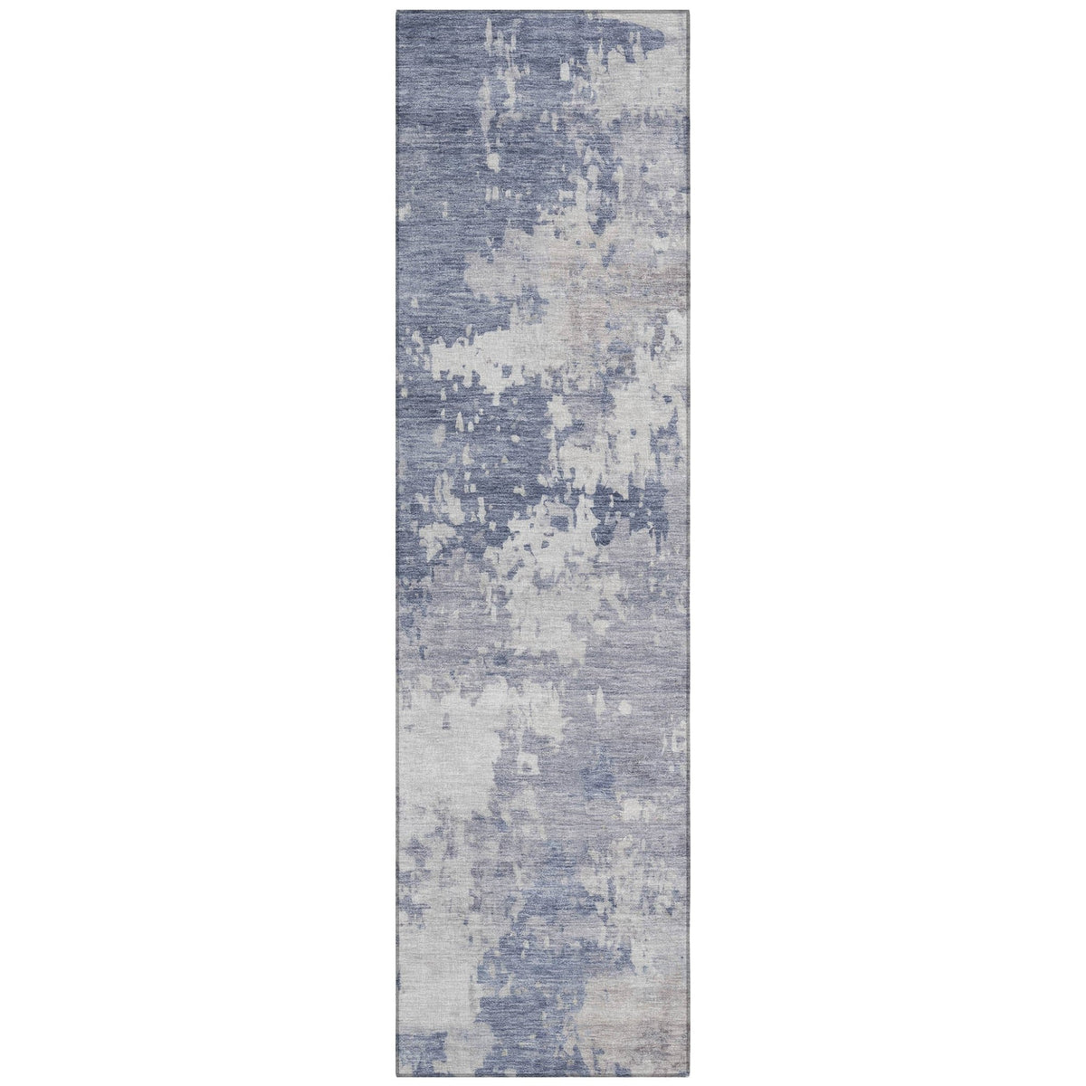 Addison Chantille ACN2142 Abstract Machine Made Transitional Denim Rug
