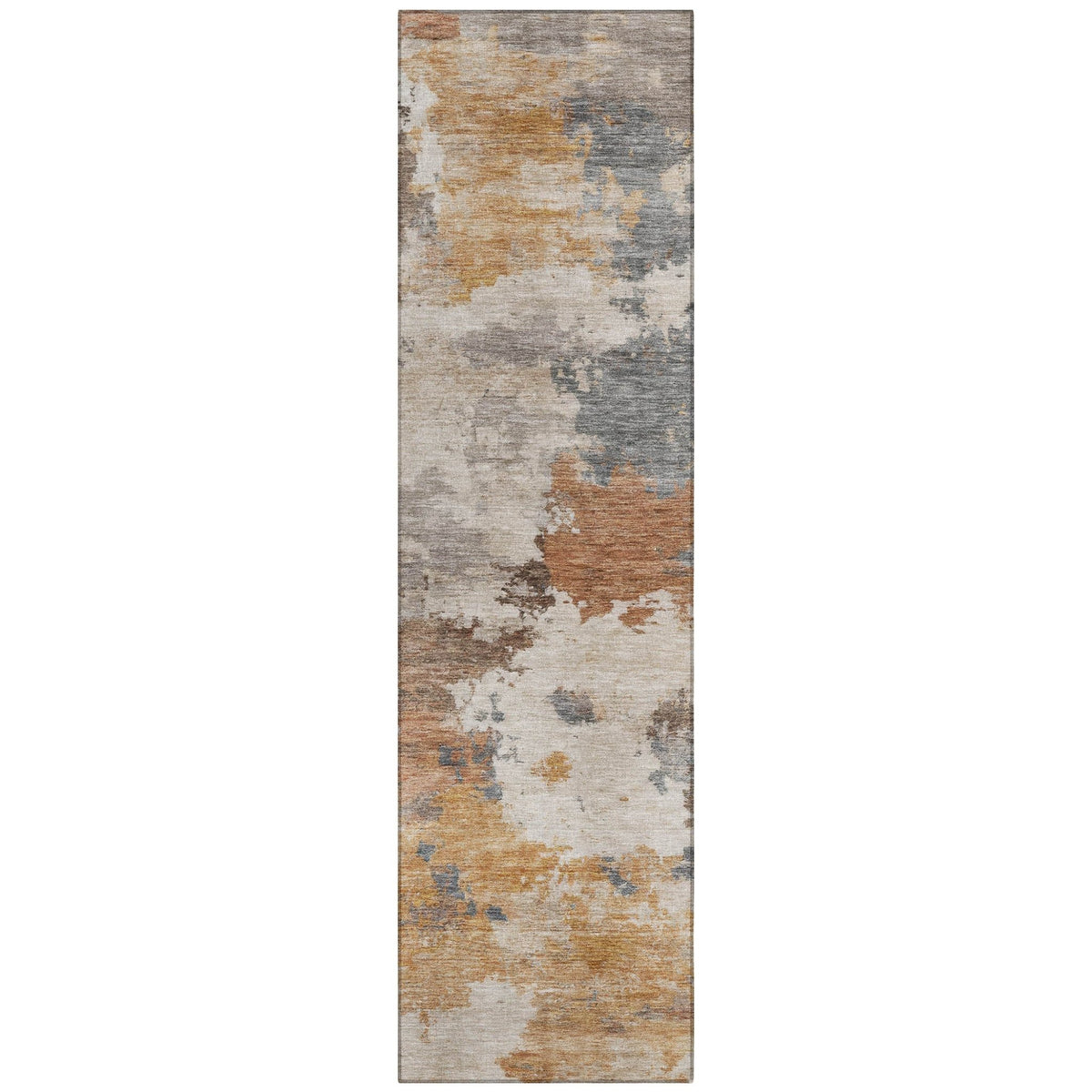 Addison Chantille ACN2144 Abstract Machine Made Transitional Paprika Rug