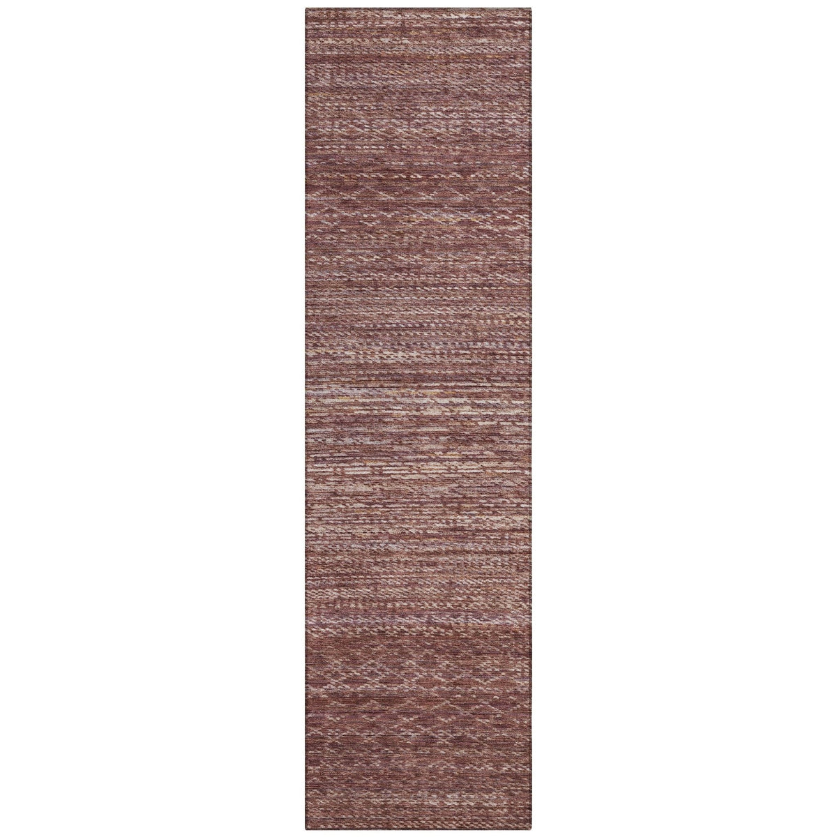 Addison Chantille ACN2150 Stripes Machine Made Transitional Merlot Rug