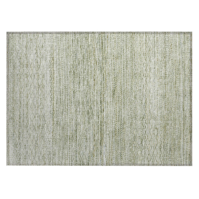 Addison Chantille ACN2150 Stripes Machine Made Transitional Sage Rug