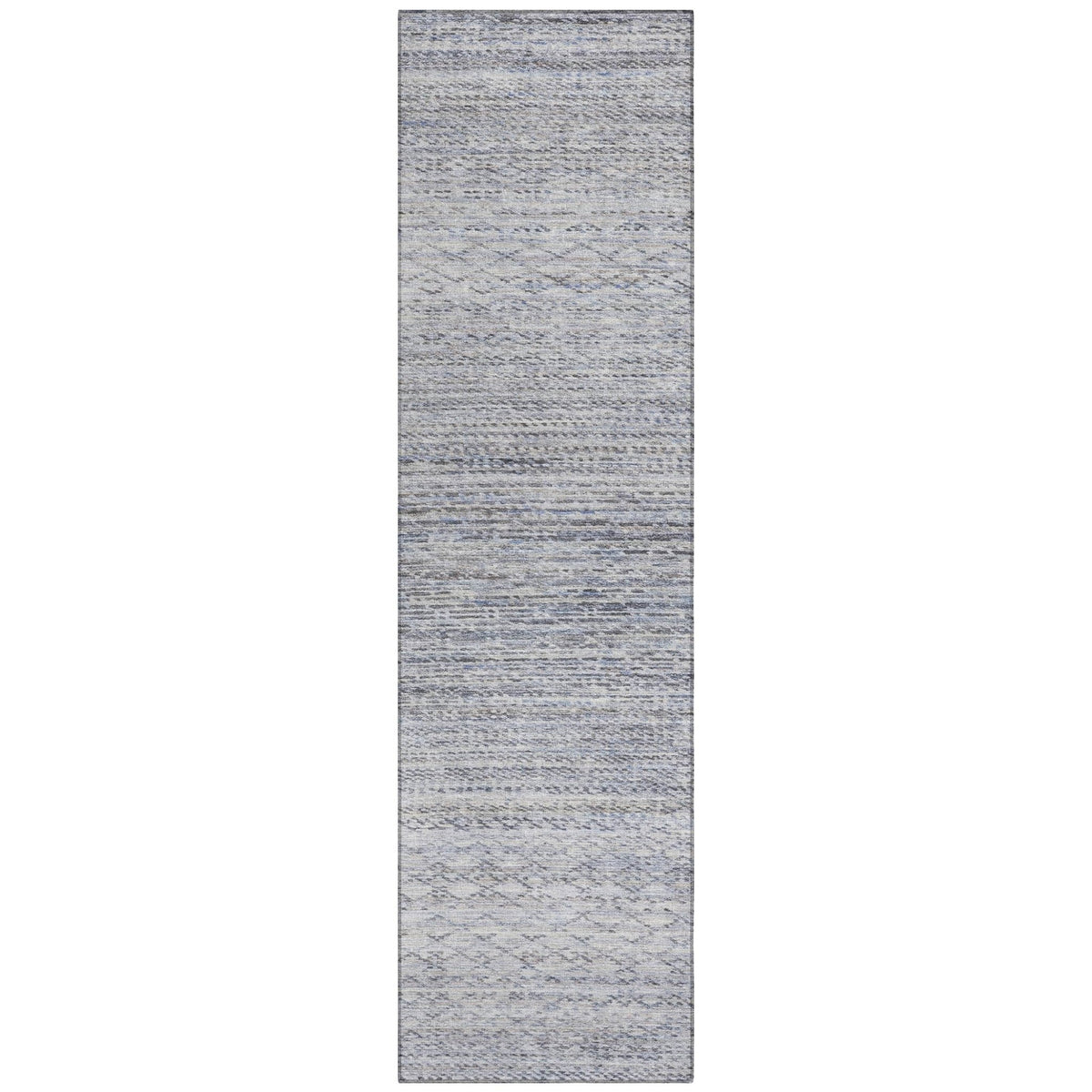 Addison Chantille ACN2150 Stripes Machine Made Transitional Sky Rug