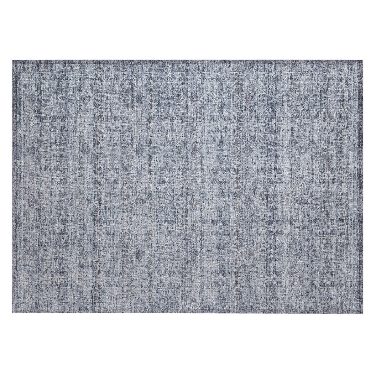 Addison Chantille ACN2152 Stripes Machine Made Transitional Blue Rug