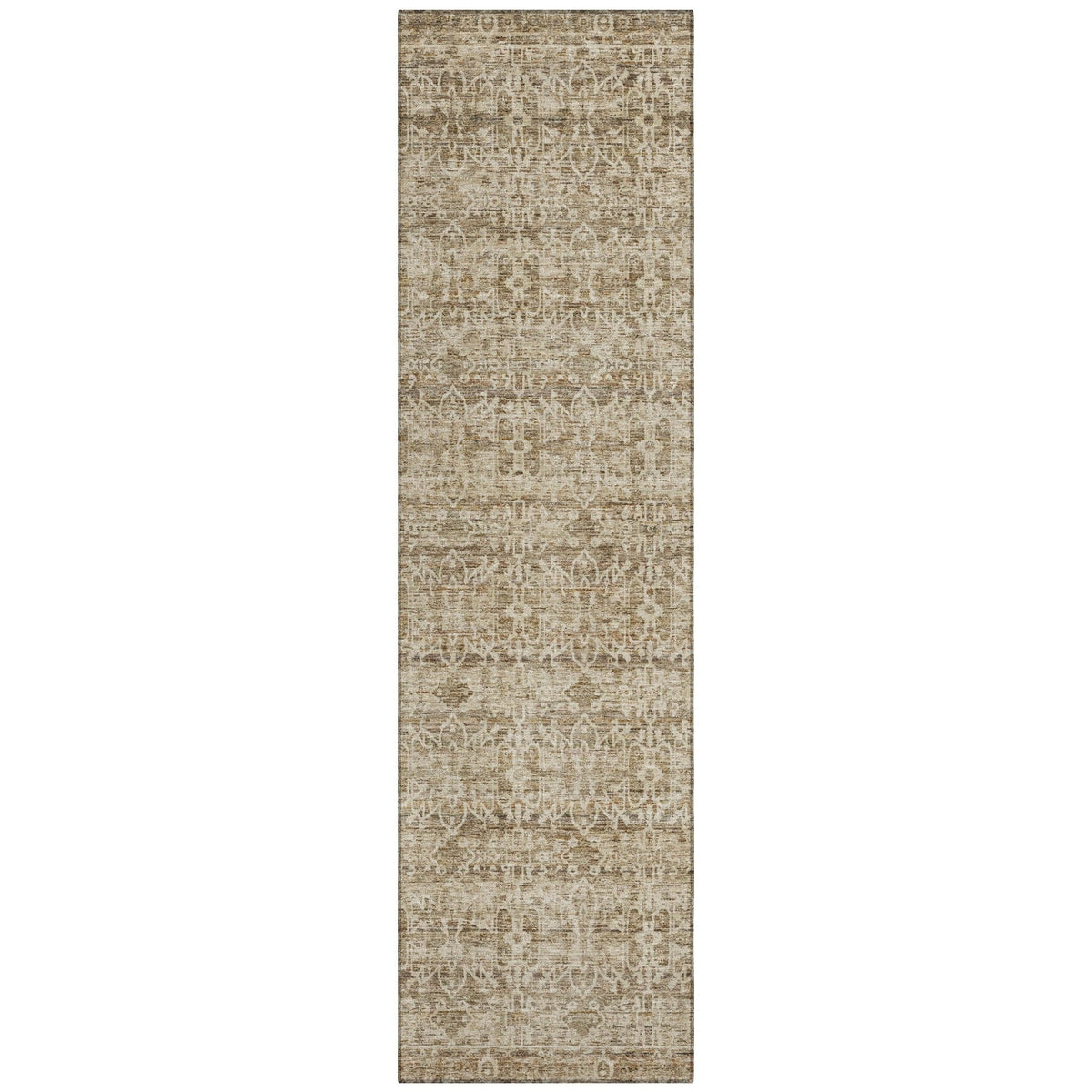 Addison Chantille ACN2152 Stripes Machine Made Transitional Brown Rug