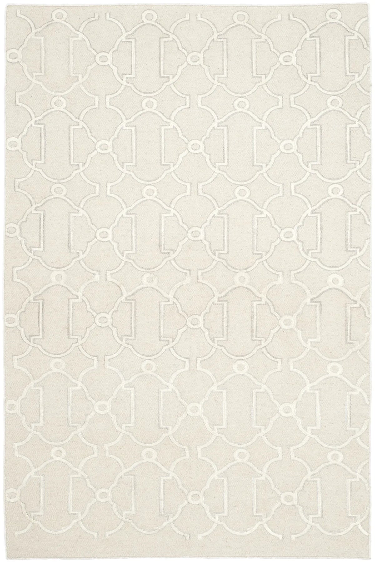 Safavieh Dhurries 3'-0" x 5'-0" Rug in Beige