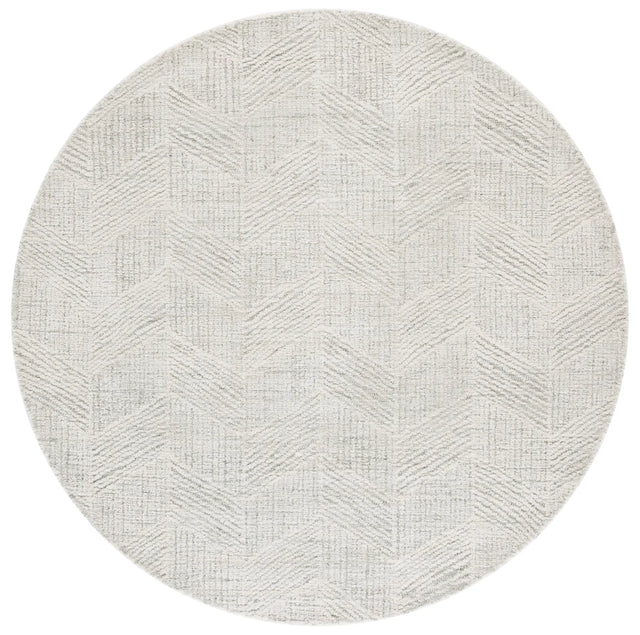 Safavieh Abstract 6'-0" x 6'-0" Rug in Sage Green / Ivory