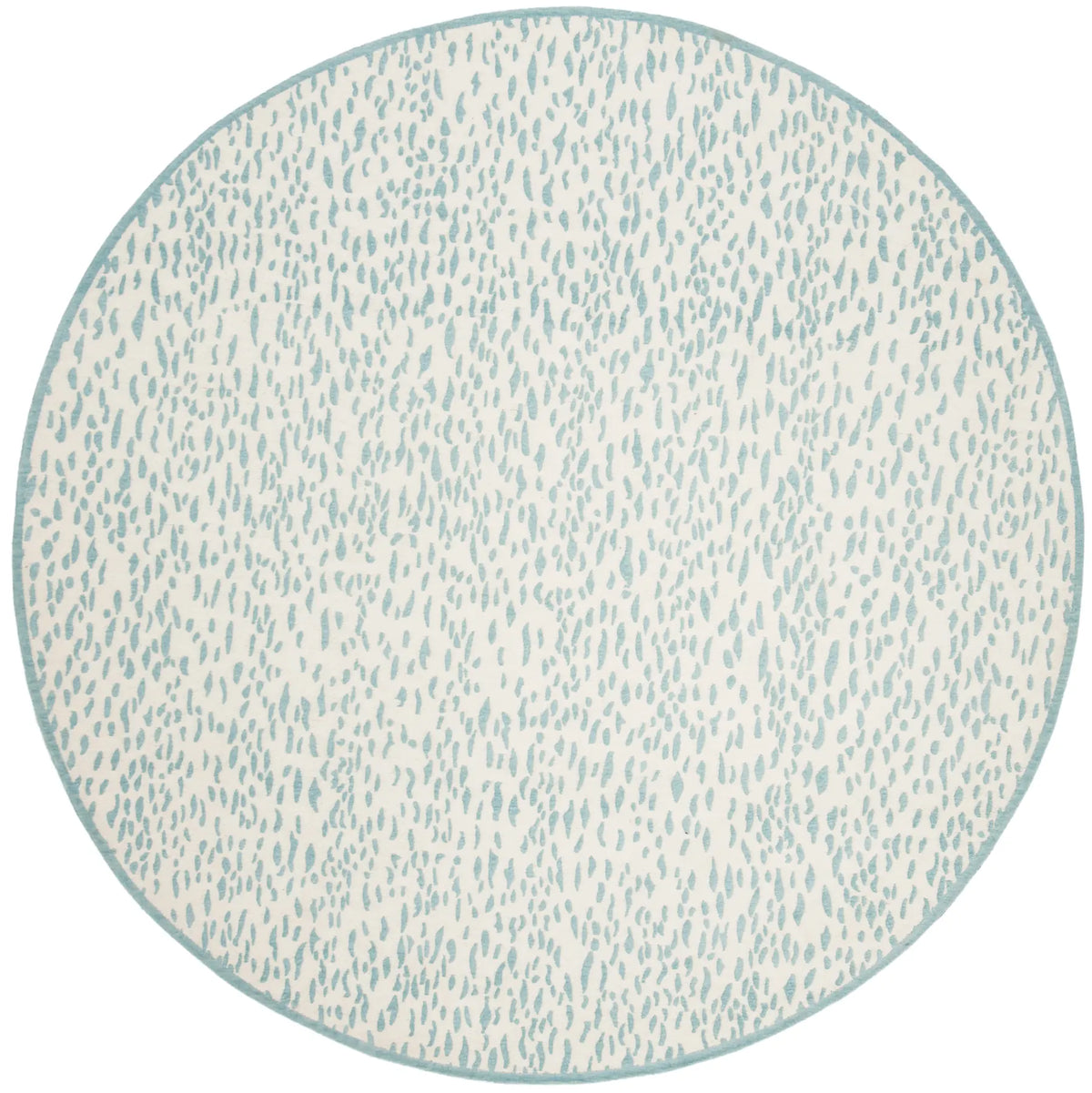 Safavieh Marbella 6'-0" x 6'-0" Rug in Ivory / Turquoise