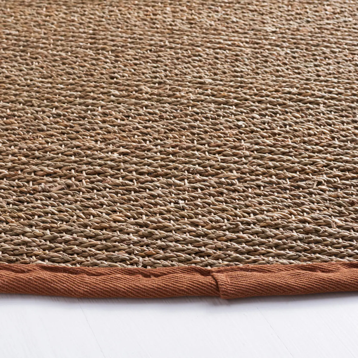 Safavieh Natural Fiber 6'-0" x 6'-0" Rug in Natural / Brown