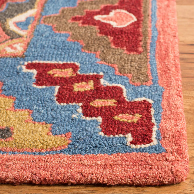 Safavieh Aspen 4'-0" x 6'-0" Rug in Red / Blue
