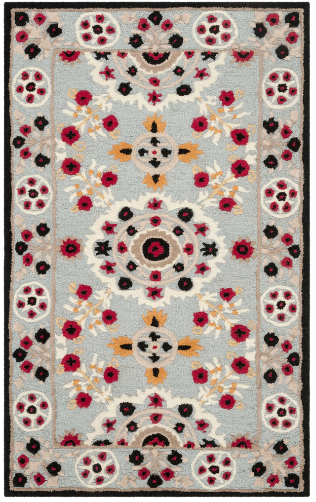 Safavieh Bellagio 3'-0" x 5'-0" Rug in Light Blue / Black