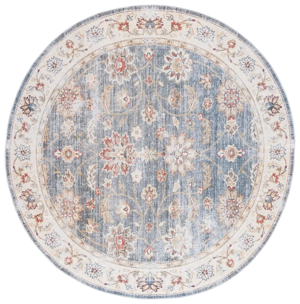 Safavieh Arizona 6'-0" x 6'-0" Rug in Green / Beige