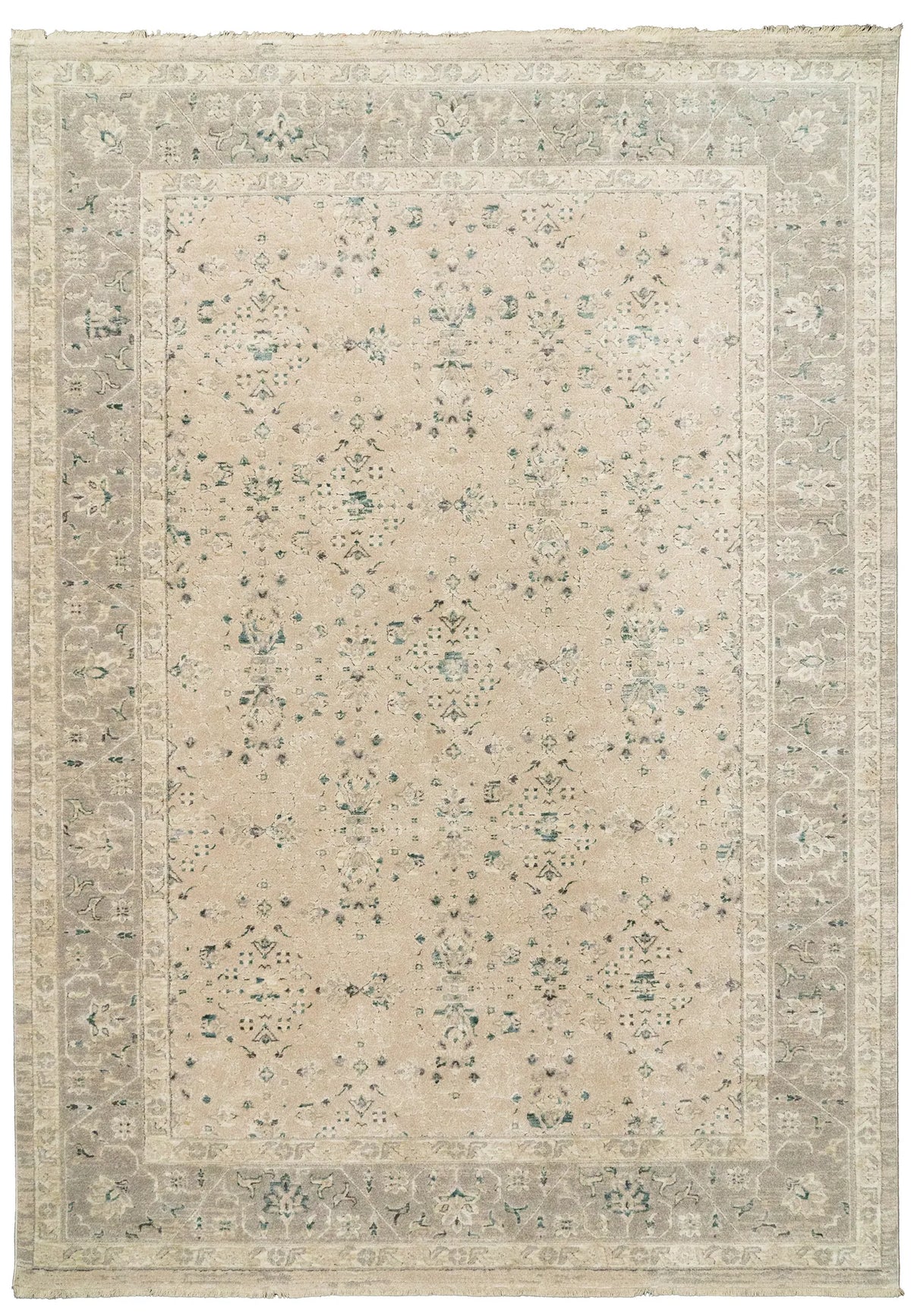 Dynamic Rugs Hudson 1451 Beige/Grey Rug - Rectangular