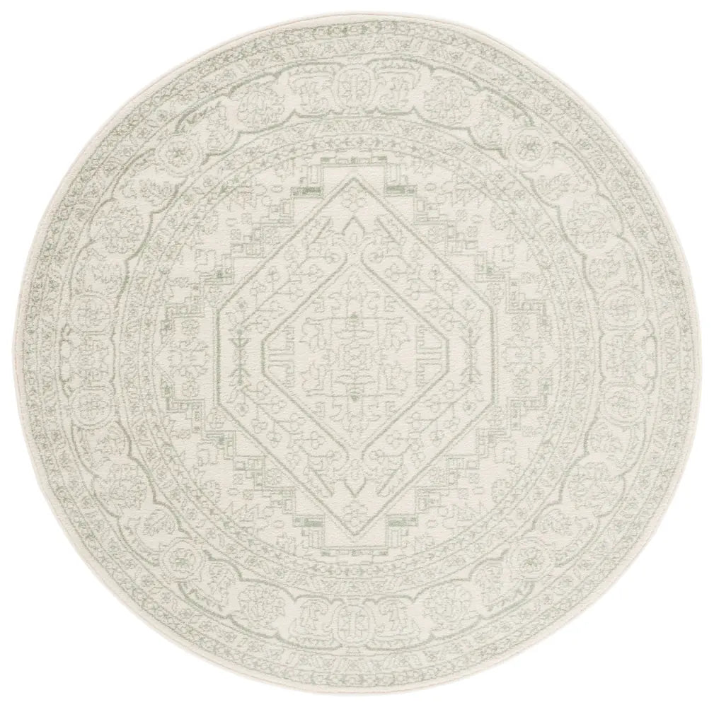 Safavieh Adirondack 6'-0" x 6'-0" Rug in Sage / Ivory