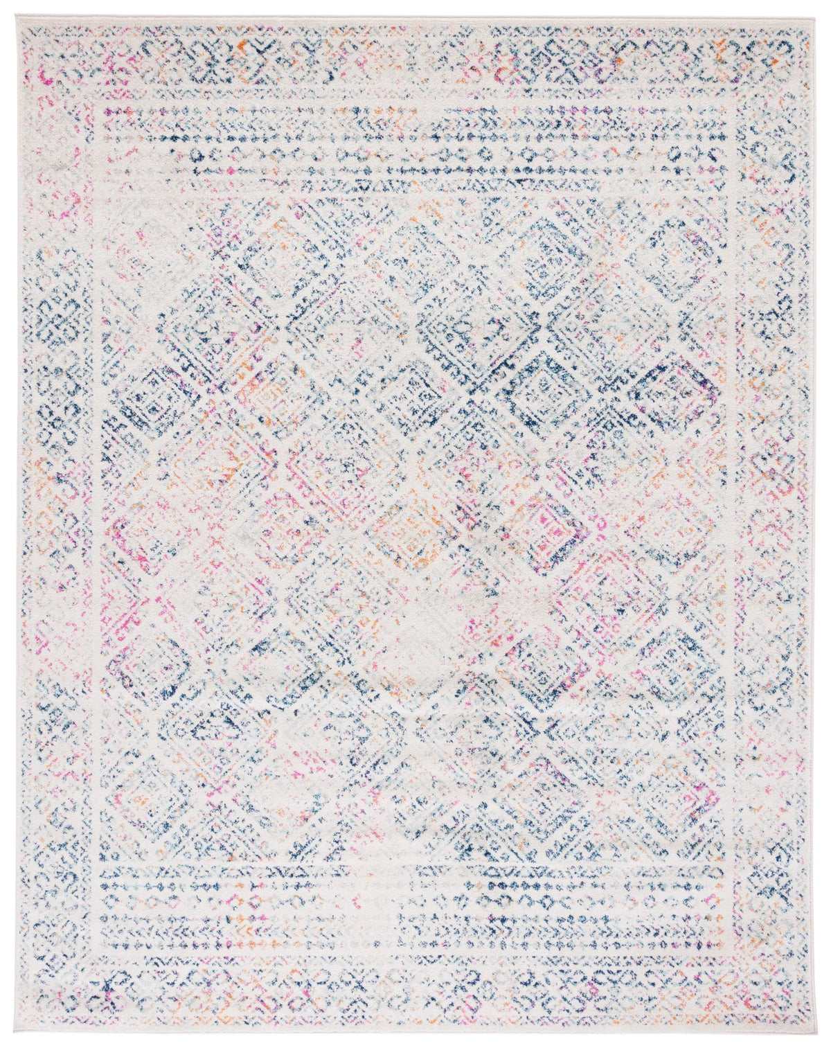 Safavieh Tulum 10'-0" x 13'-0" Rug in Ivory / Dark Blue