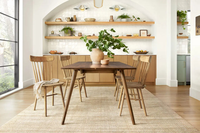 Loloi Jamie Jem-01 Natural/Sand Rug - room scene 1 horizontal