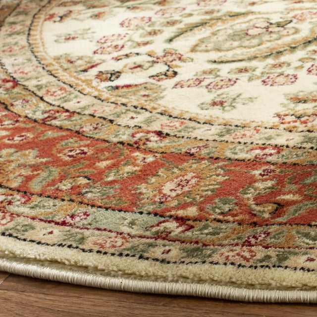 Safavieh Lyndhurst 5'-3" x 5'-3" Rug in Ivory / Rust