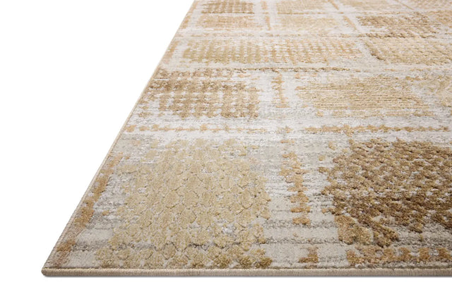 Loloi Wyatt Wya-05 Adobe/Dove Rug - rug corner