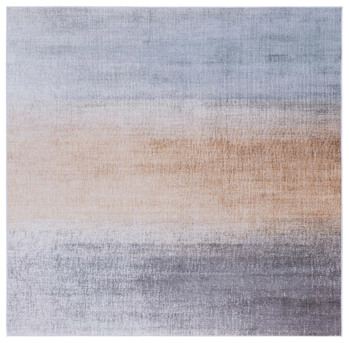 Safavieh Tacoma 6'-0" x 6'-0" Rug in Grey / Rust