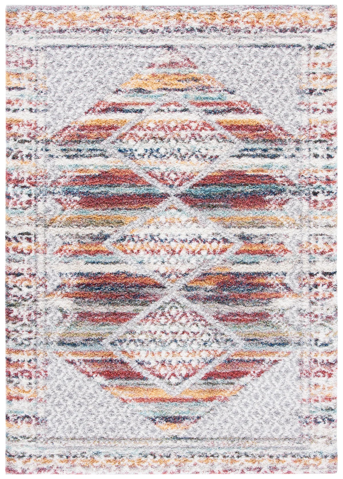 Safavieh Calista 4'-5" x 6'-5" Rug in Ivory / Rust
