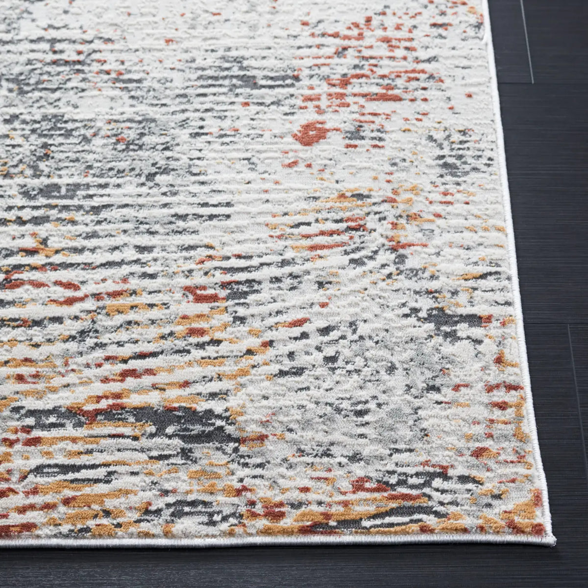 Safavieh Vogue 4'-0" x 6'-0" Rug in Beige / Blue Rust