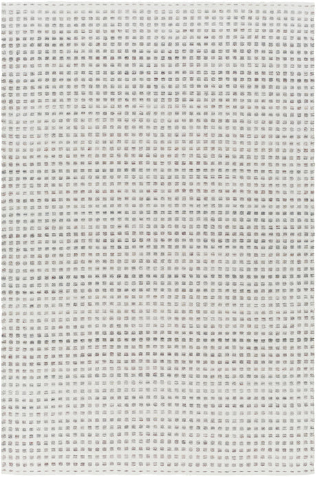 Surya Ariel Ail-2300 Light Silver, Off-White, Pale Slate, Metallic - Silver Rug.