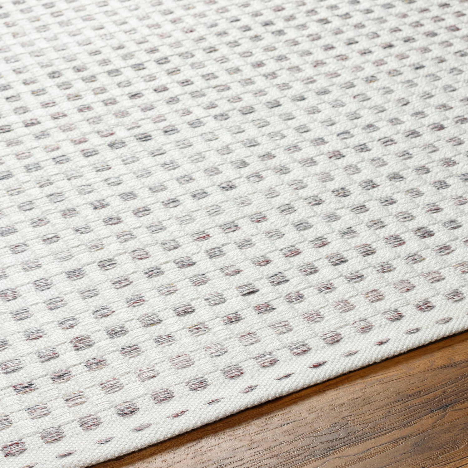 Surya Ariel Ail-2300 Light Silver, Off-White, Pale Slate, Metallic - Silver Rug.