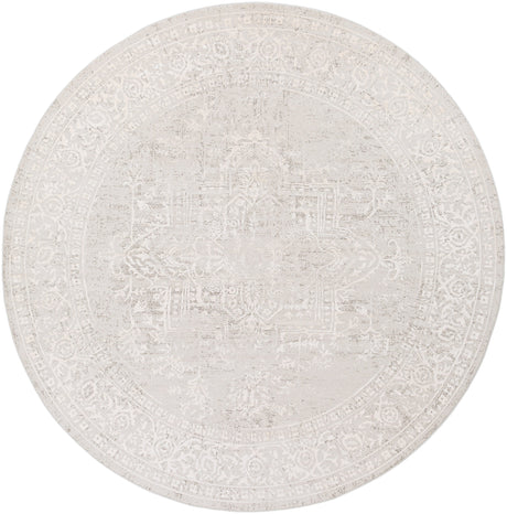 Surya Aisha Ais-2309 Medium Gray, White Rugs.
