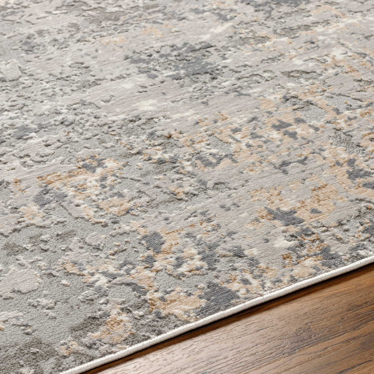 Surya Alamo Alo-2309 Off-White, Tan, Charcoal, Navy, Gray, Dusty Pink Rug.