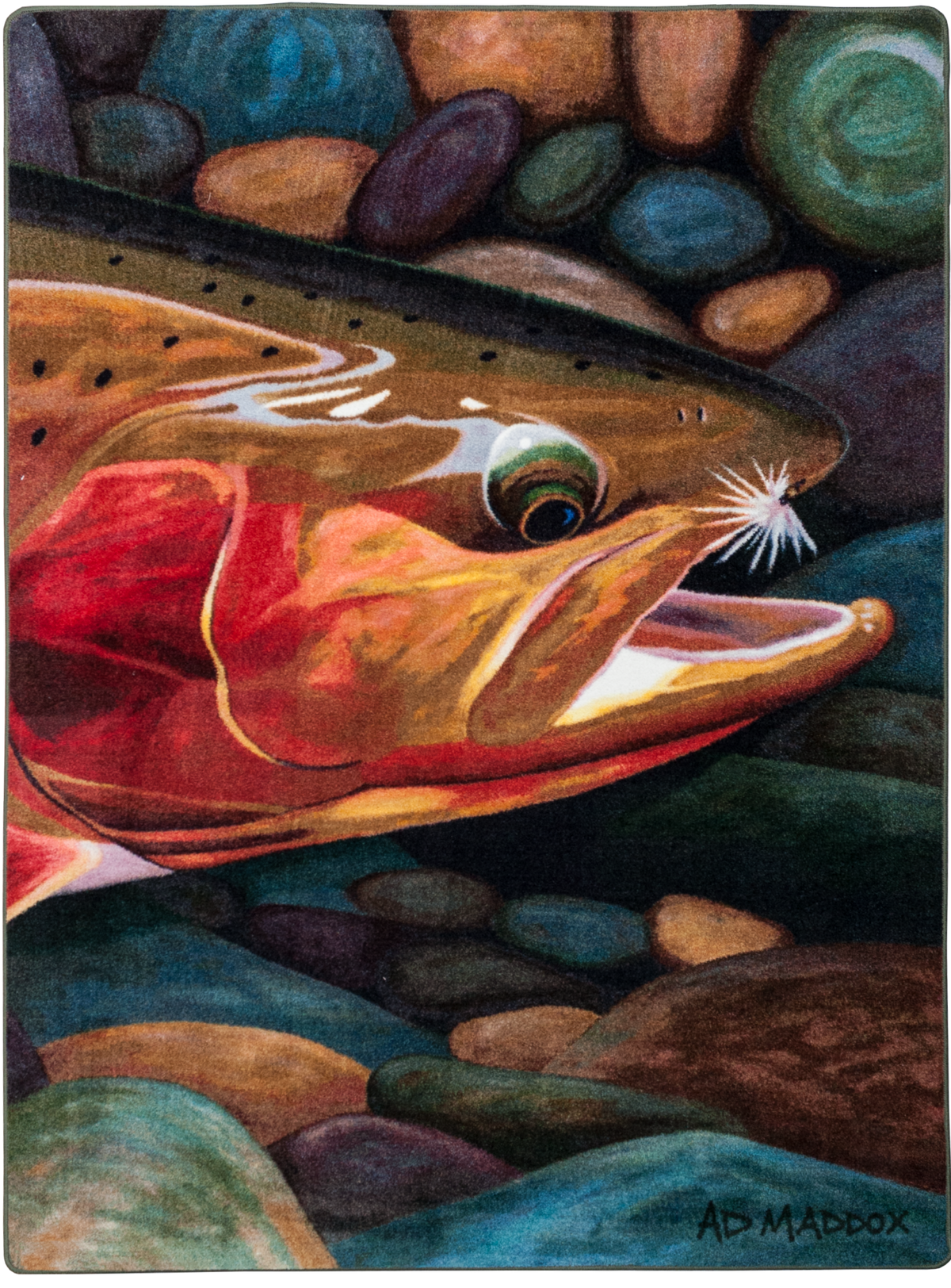 American Dakota AD Maddox Golden Catch Paint Rug - AM0262PNT234