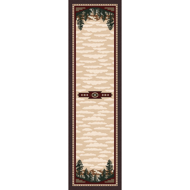American Dakota Autumn Point Wine Rug