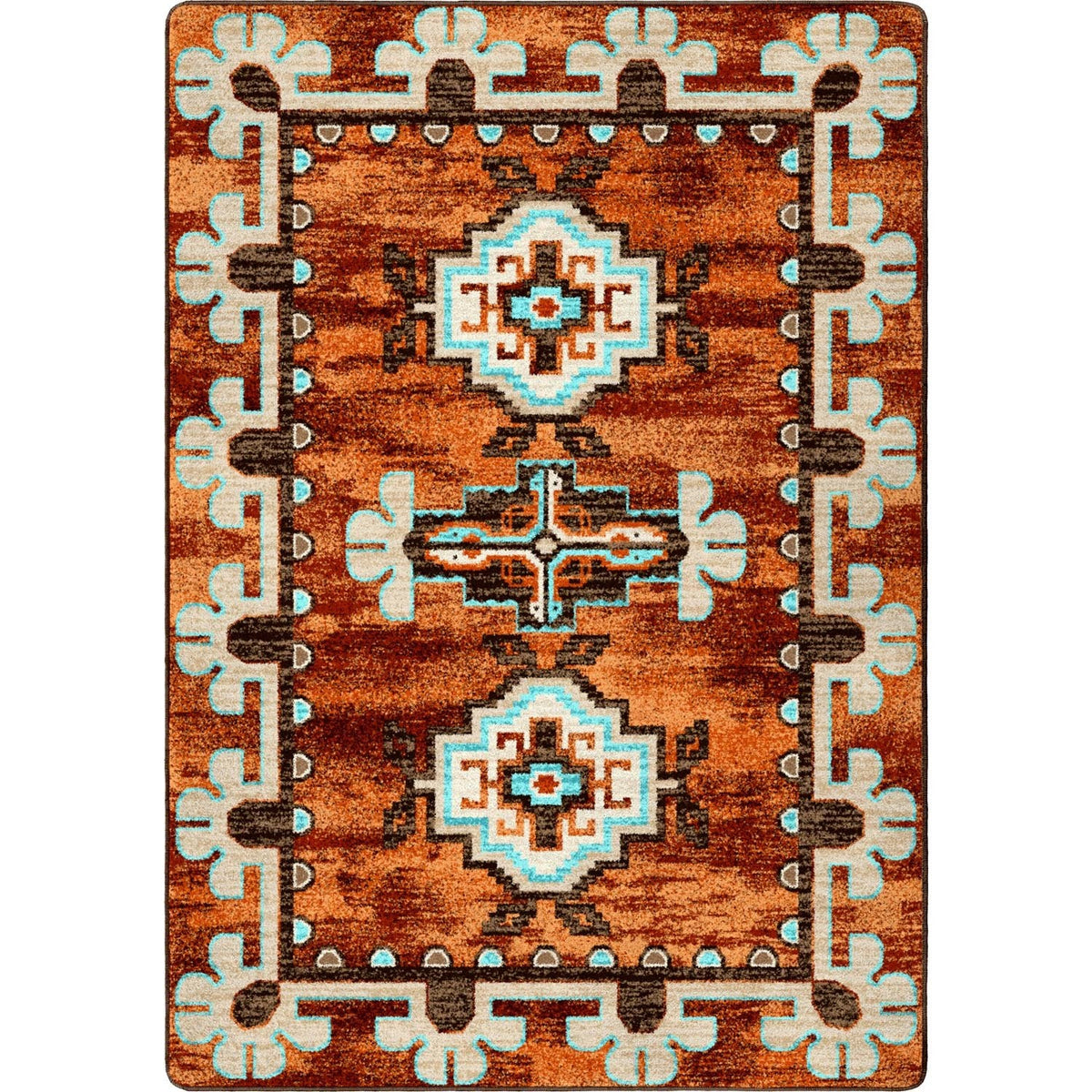 American Dakota Badlands Rust Rug