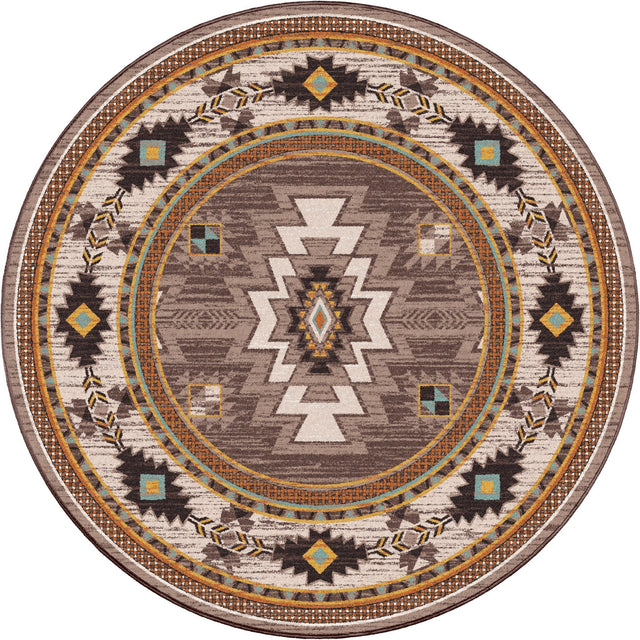American Dakota Barrel Worn Saddle Rug