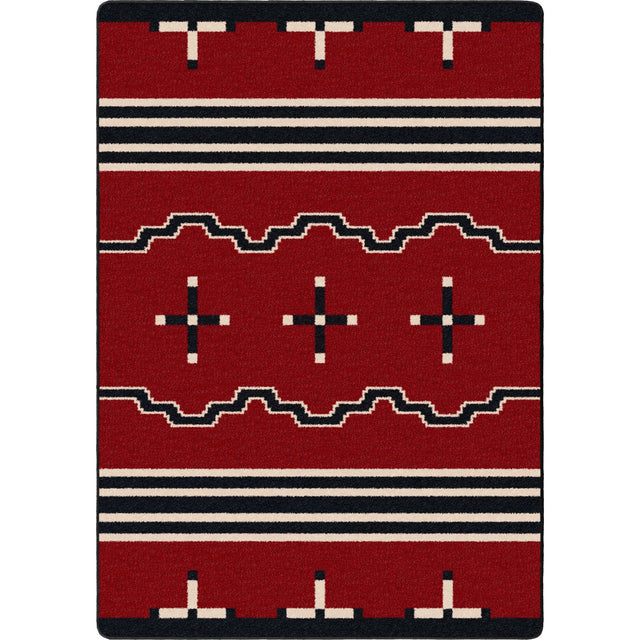 American Dakota Big Chief Red Rug