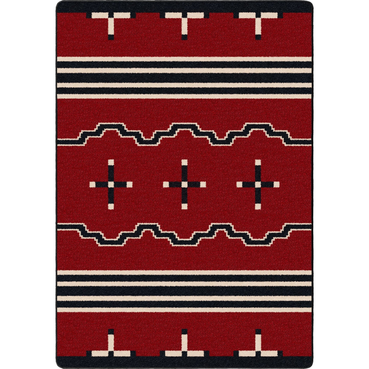 American Dakota Big Chief Red Rug