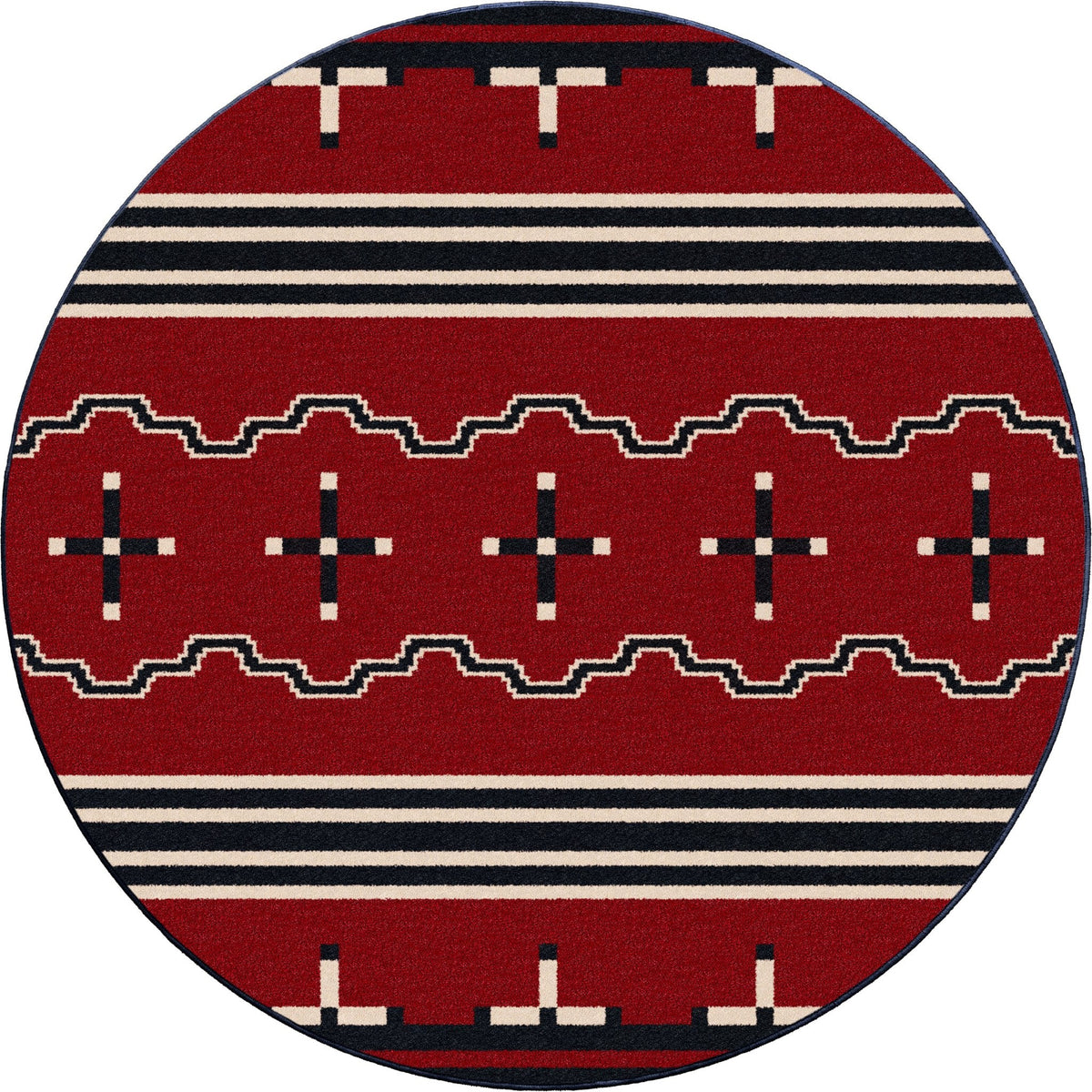 American Dakota Big Chief Red Rug