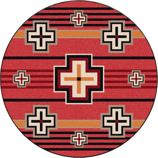 American Dakota Bounty Red Rug