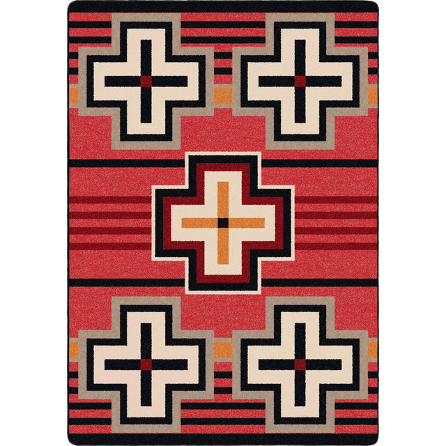 American Dakota Bounty Red Rug
