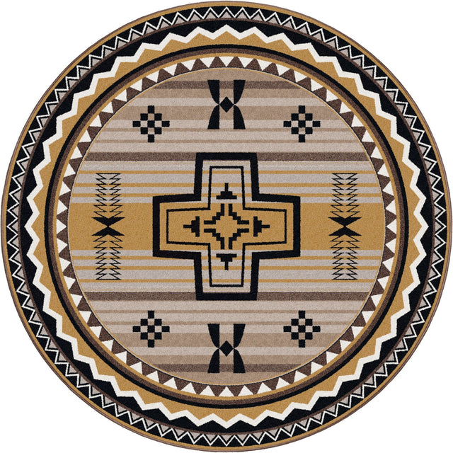 American Dakota Brazos OKA Old Gold Rug
