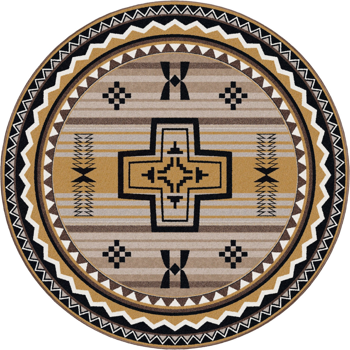 American Dakota Brazos OKA Old Gold Rug