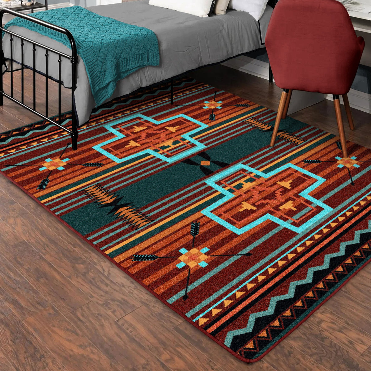 American Dakota Brazos OKA Sunset Rug