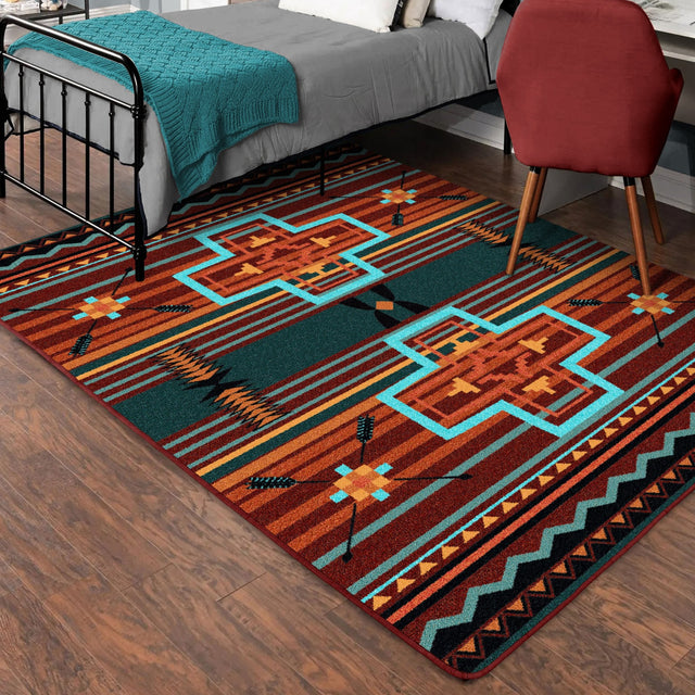 American Dakota Brazos OKA Sunset Rug