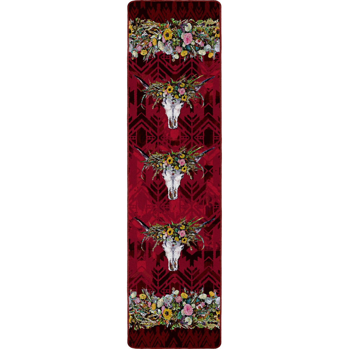American Dakota Briscoe Red Rug - 0526RED234