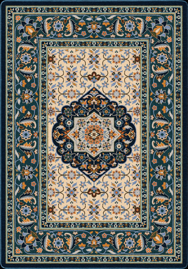 American Dakota Bristol Worn Navy Rug - RC0244WNV234