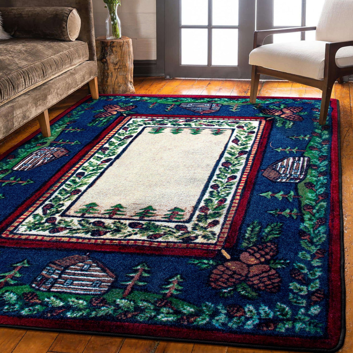 American Dakota Cabin In The Pines Clearing Rug - 0208CLR234