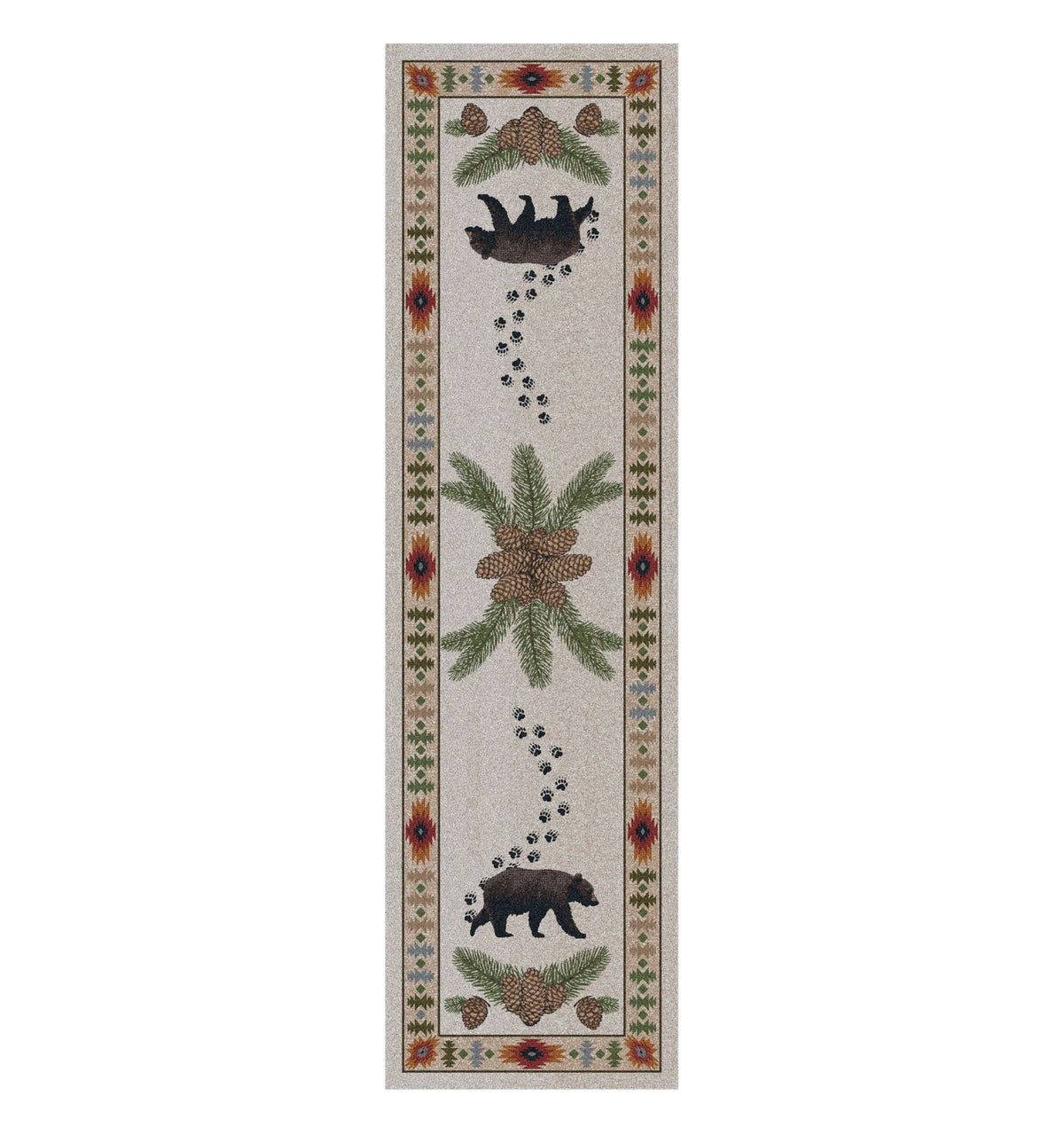 American Dakota Camp Woodhaven OKA Natural Rug - OKA0348NAT234