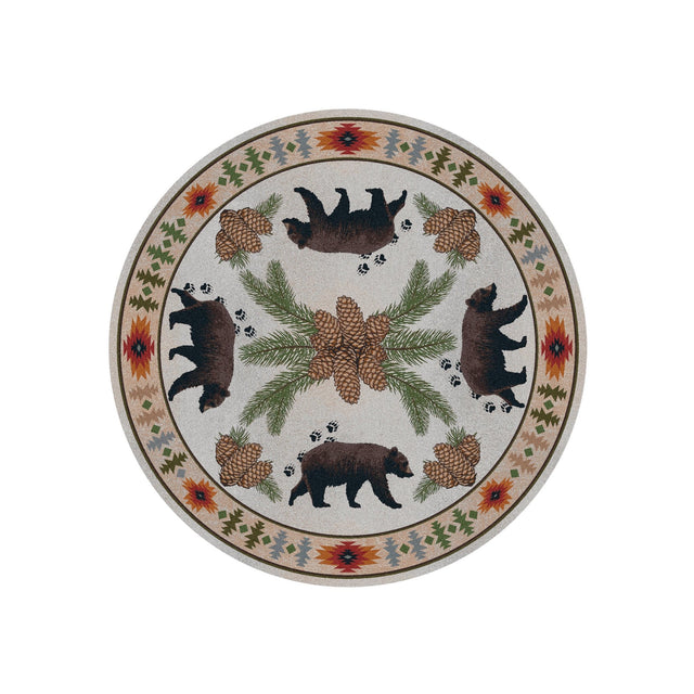 American Dakota Camp Woodhaven OKA Natural Rug - OKA0348NAT234