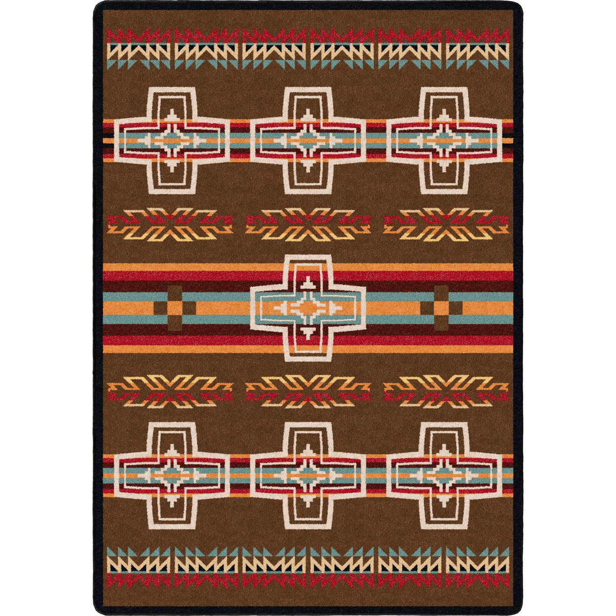American Dakota Canyon Cross Sunset Rug