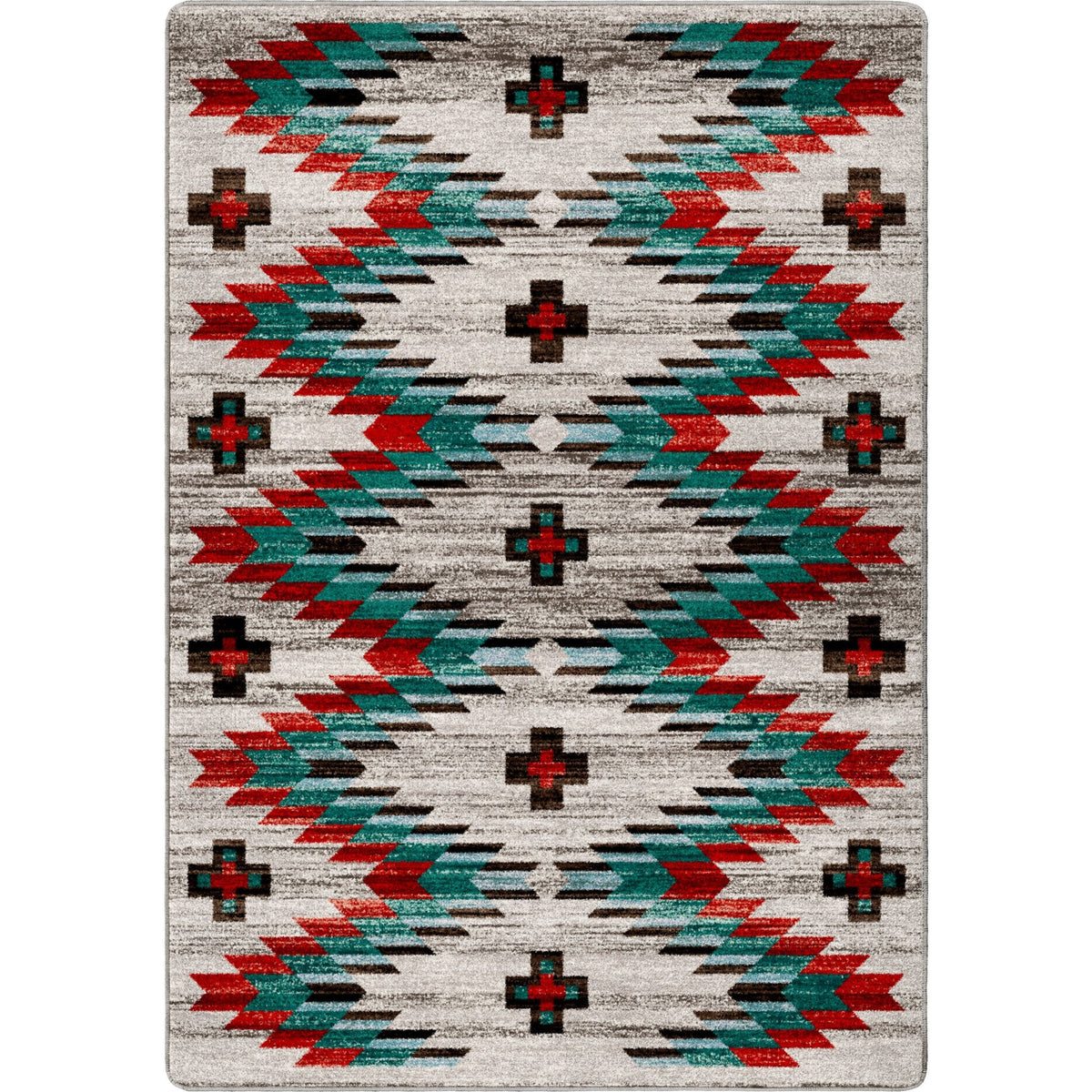 American Dakota Celebration Lively Blue Rug