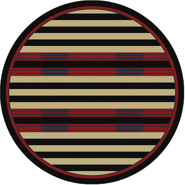 American Dakota Chief Stripe Multi Rug